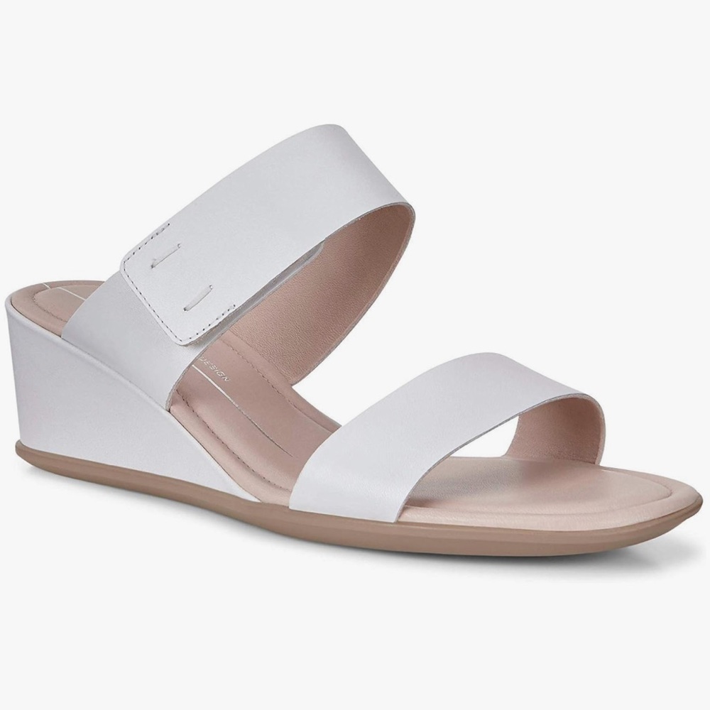 ECCO Women's Shape 35 Wedge 2-Strap Slide Sandal